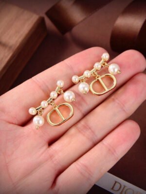 18K CD Tribales Pearls Earrings