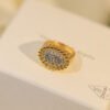 18K Perl¨¦e Diamond Ring
