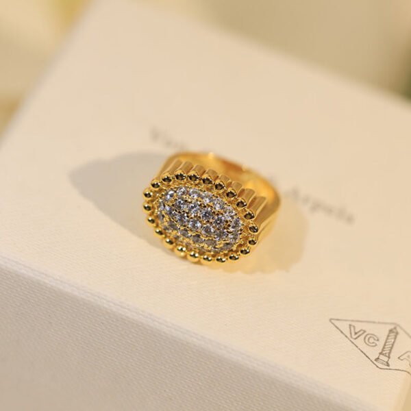 18K Perl¨¦e Diamond Ring