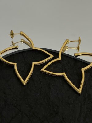 18K Louis Debuts Blossom Earrings