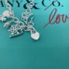 18K T Christmas Tag Bracelet