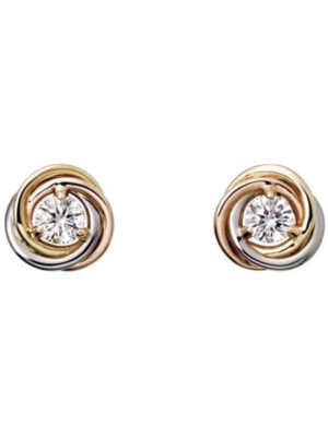 18K Trinity Earrings