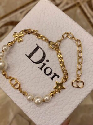 18K Petie CD Pearls Bracelet