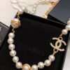18K CC Pearl Chain Necklace