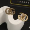 18K Double G Earrings