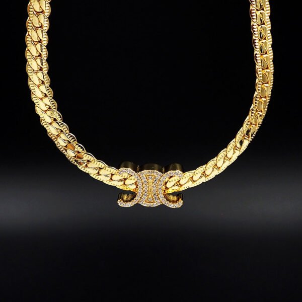 18K Triomphe Diamonds Necklace