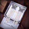 18K CD Pearls Tassel Long Earrings