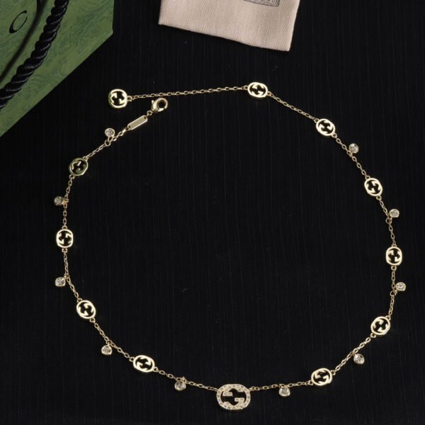 18K Double G Chain Necklace