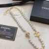 18K CC Pearl Chain Necklace