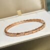 18K BV Serpenti Viper Demi Pave Diamond Bracelet