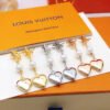 18K Louis Heart Earrings