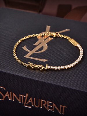 18K Saint Crystals Chain Bracelet