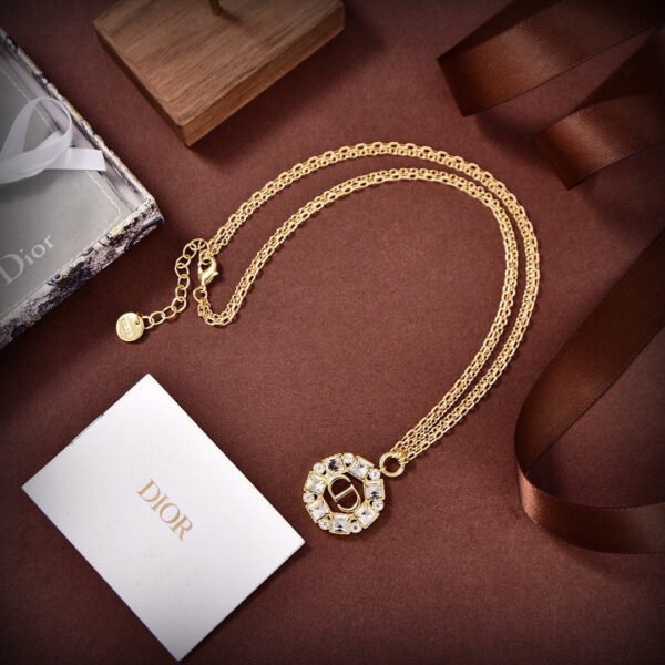 18K Petit CD Pearls Necklace