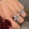 18K CC Com¨¨te Diamonds Ring