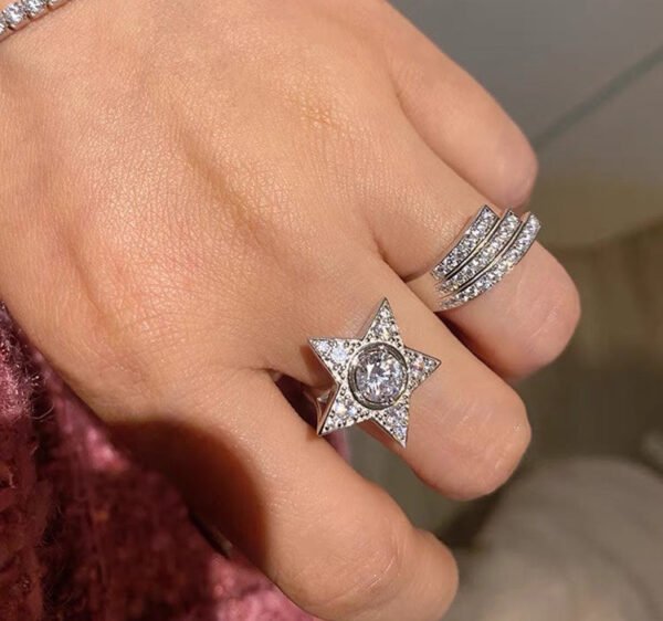 18K CC Com¨¨te Diamonds Ring