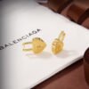18K BB Hear Lock Earrings