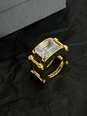 18K BB Crystal Ring