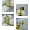 18K ¨¦crou de Earrings