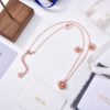 18K CD D-Millefiori Necklace