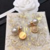 18K CD Pearls Earrings