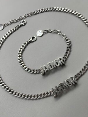 18K CD J'adior Chain Necklace