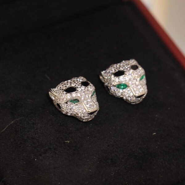 18K Panth¨¨re Earrings