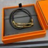 18K Roulis Double Tour Black H Bracelet