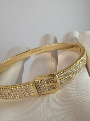 18K Kelly Diamond Vintage H Bracelet
