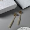 18K CD Vintage Tassel Diamonds Earrings