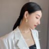 18K BB Earrings