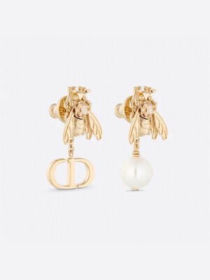 18K CD Queen Bee Earrings