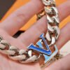 18K Louis Blue Chain Necklace