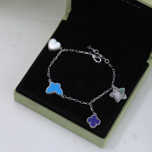18K Sweet Alhambra Four Motifs Bracelet