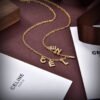 18K Triomphe Paris Strass Crystals Necklace