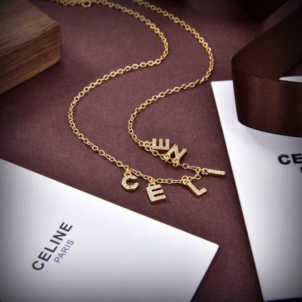 18K Triomphe Paris Strass Crystals Necklace