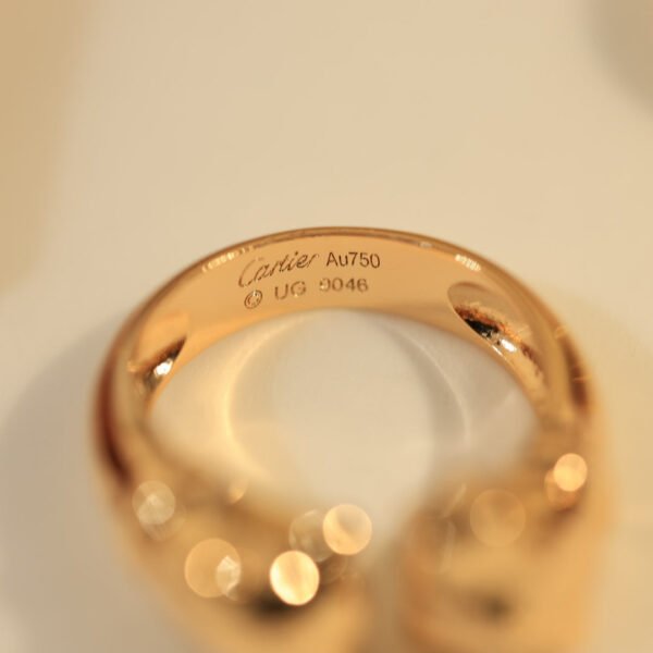 18K Panth¨¨re De Open Ring