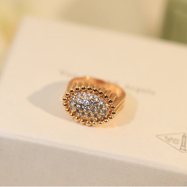 18K Perl¨¦e Diamond Ring
