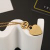 18K Double G Heart Pendant Necklace