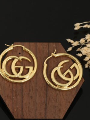 18K Double G Earrings