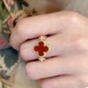 18K Vintage Alhambra Reversible Ring