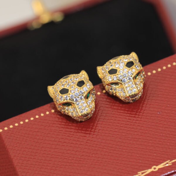 18K Panth¨¨re Earrings