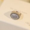 18K Perl¨¦e Diamond Ring