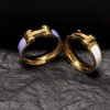 18K Vintage Clic H Ring