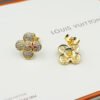 18k Louis Vivienne Diamond Earrings