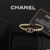 18K CC Open Cuff Bracelet