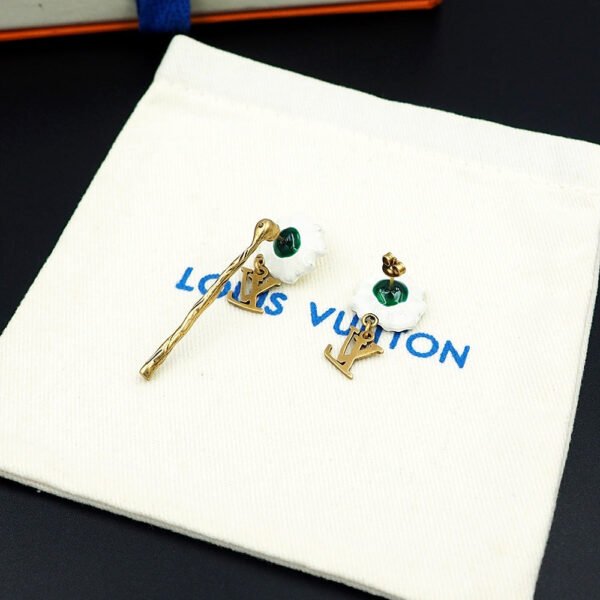 18K Louis Gardening Earrings