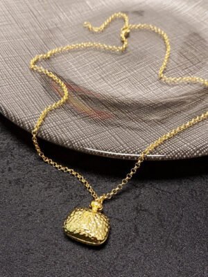 18K Saint Bag Pendant Necklace