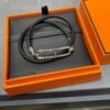 18K Roulis Double Tour Black H Bracelet