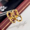 18K Love Pave Diamond Earrings