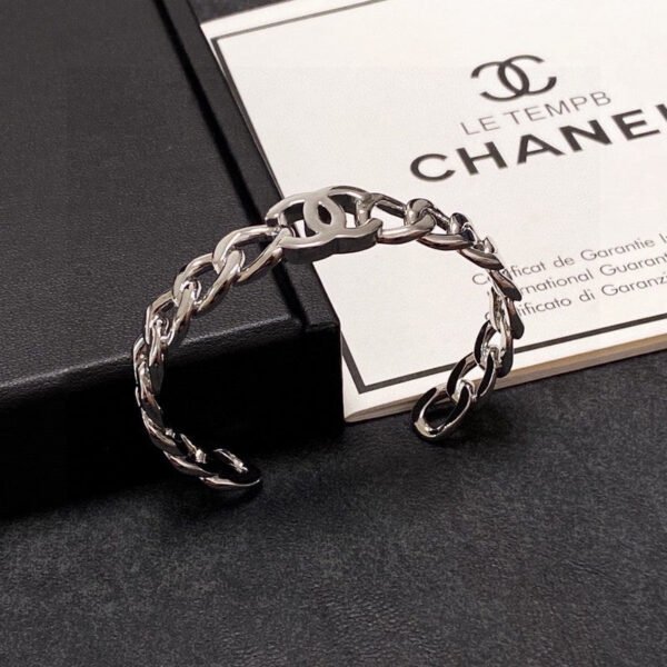 18K CC Open Cuff Bracelet